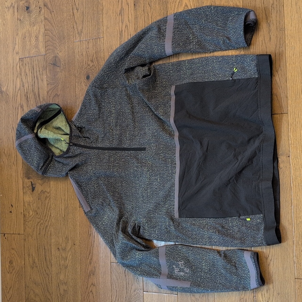 Robert Gellar x Lululemon Men's Take The Moment Hooded Zip Up. Sz: XLarge
